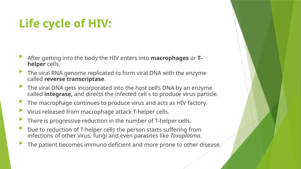 HUMAN HEALTH AND DISEASE Improper functioning of - slide 32 of 48