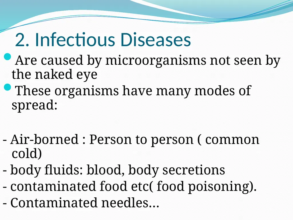 DEVIATION FROM HEALTH AND THE IMMUNE System - slide 8 of 50