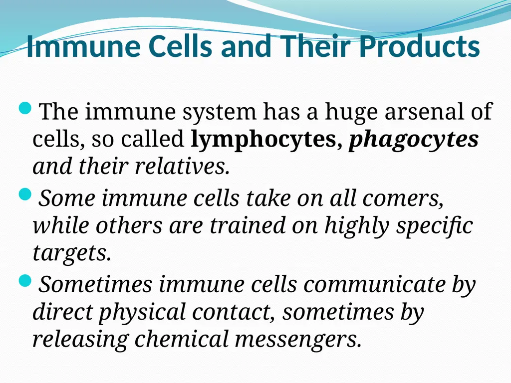DEVIATION FROM HEALTH AND THE IMMUNE System - slide 21 of 50