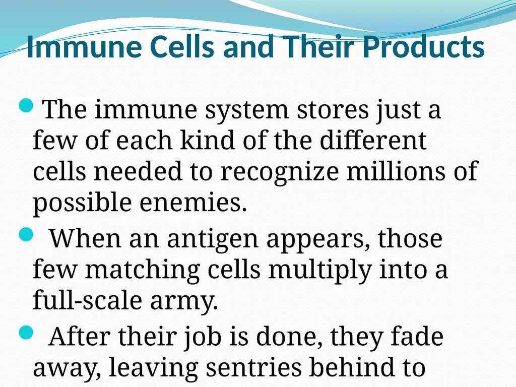 DEVIATION FROM HEALTH AND THE IMMUNE System - slide 22 of 50