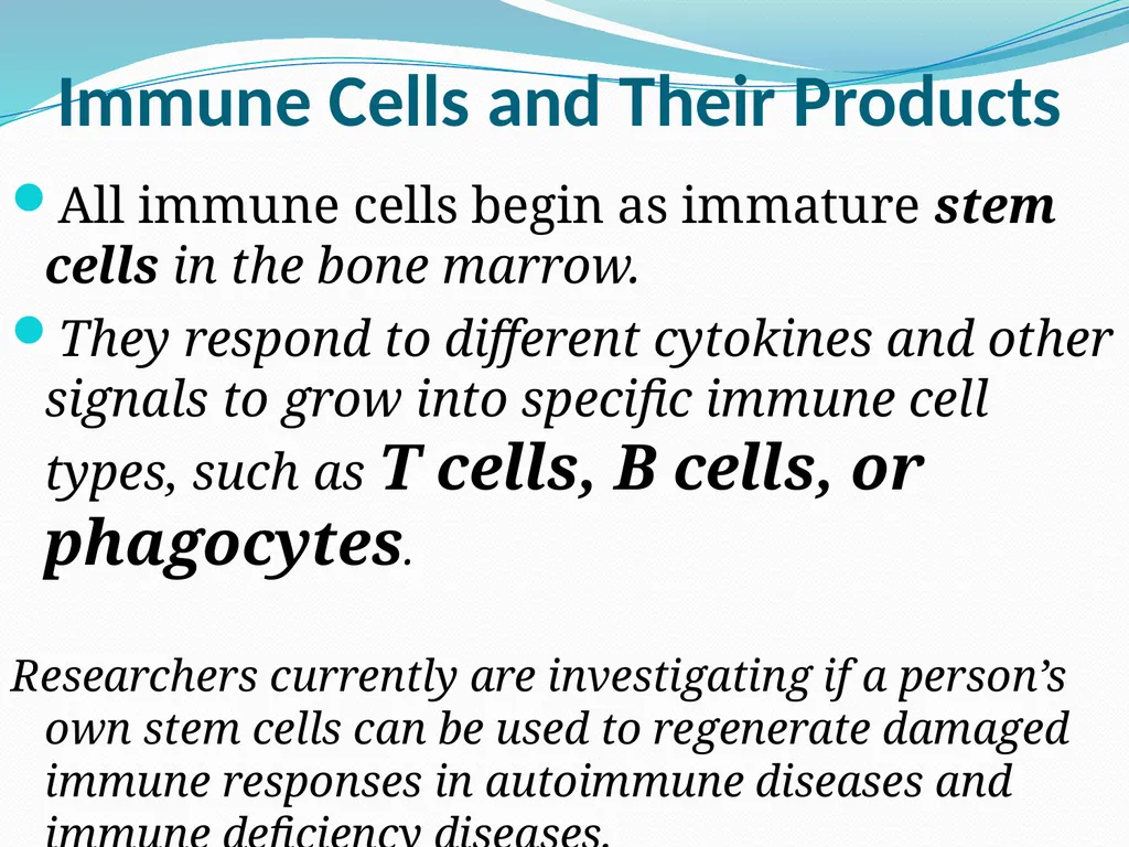 DEVIATION FROM HEALTH AND THE IMMUNE System - slide 23 of 50