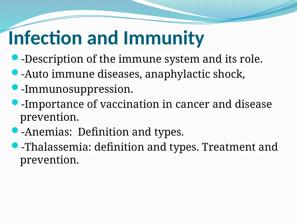 DEVIATION FROM HEALTH AND THE IMMUNE System - slide 2 of 50
