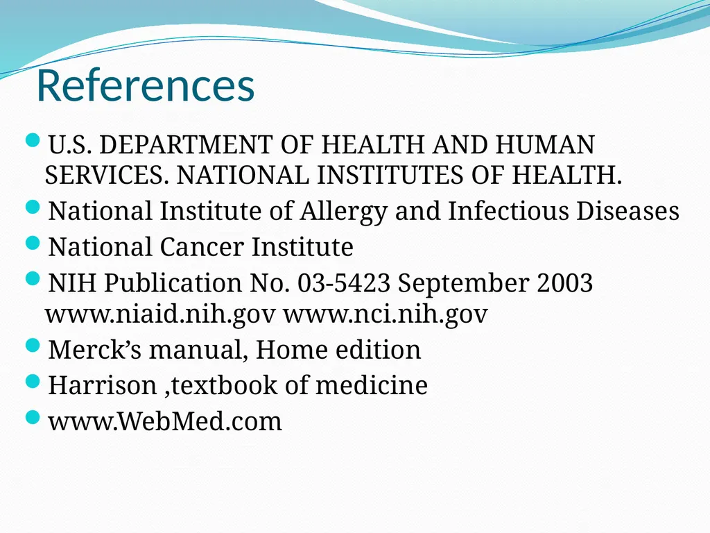 DEVIATION FROM HEALTH AND THE IMMUNE System - slide 50 of 50