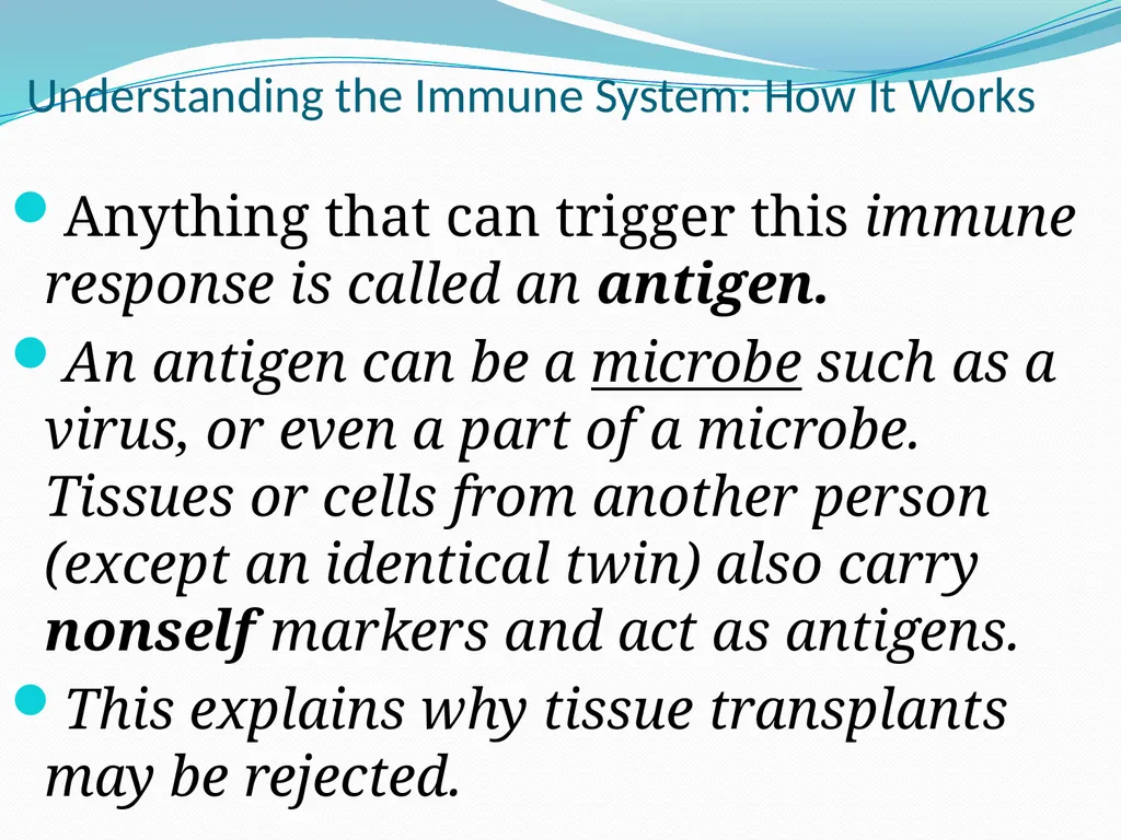 DEVIATION FROM HEALTH AND THE IMMUNE System - slide 18 of 50