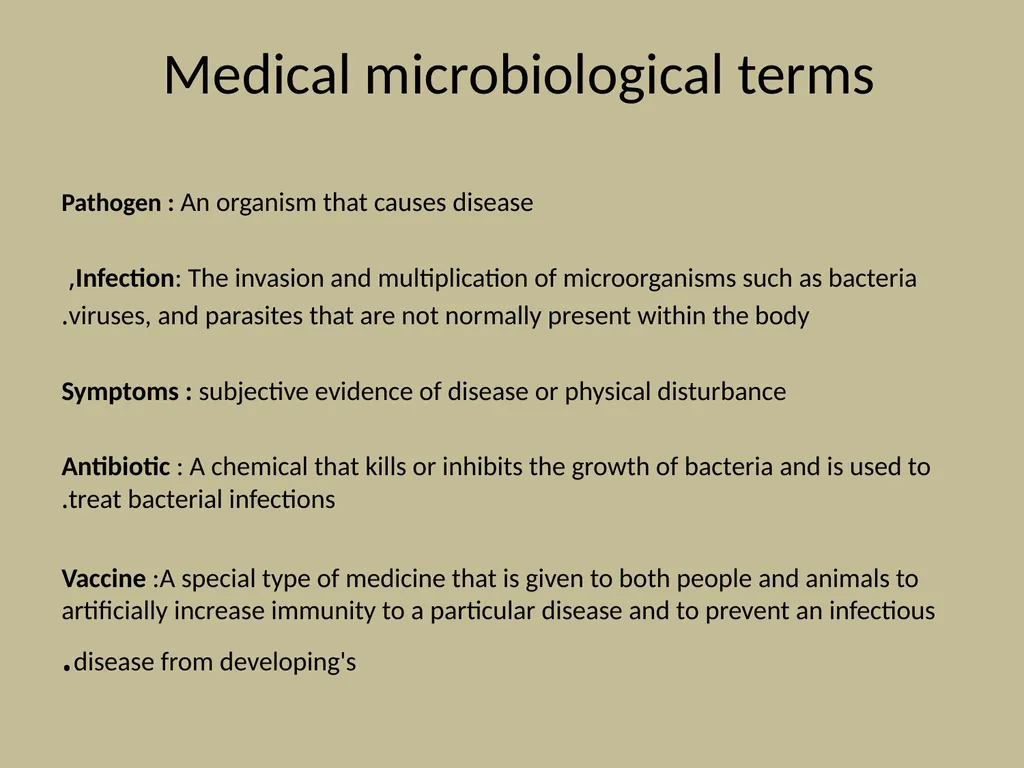 Medical microbiology Medical microbiology is a - slide 3 of 33