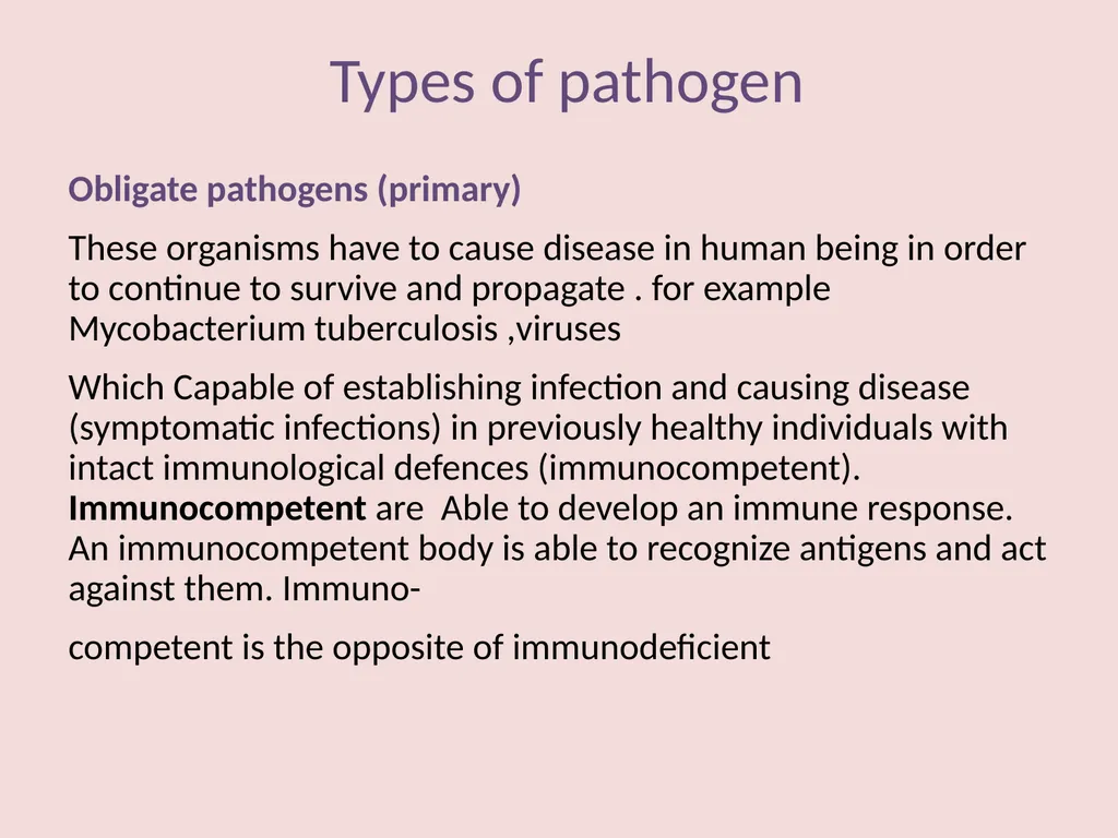 Medical microbiology Medical microbiology is a - slide 5 of 33