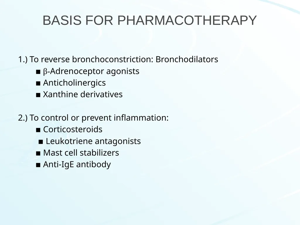 Respiratory System Pharmacology Akinluyi E.T. - slide 26 of 43