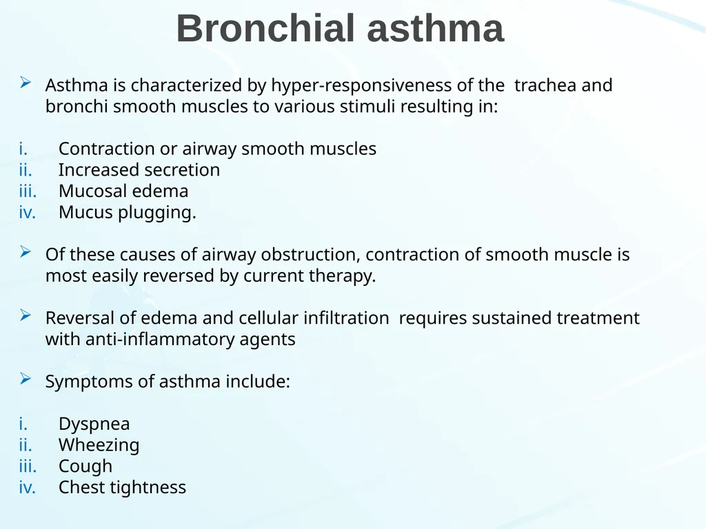 Respiratory System Pharmacology Akinluyi E.T. - slide 20 of 43