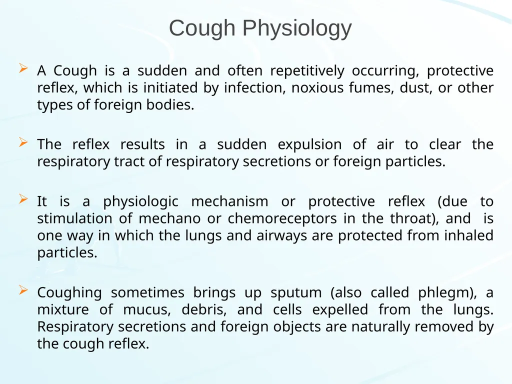 Respiratory System Pharmacology Akinluyi E.T. - slide 4 of 43