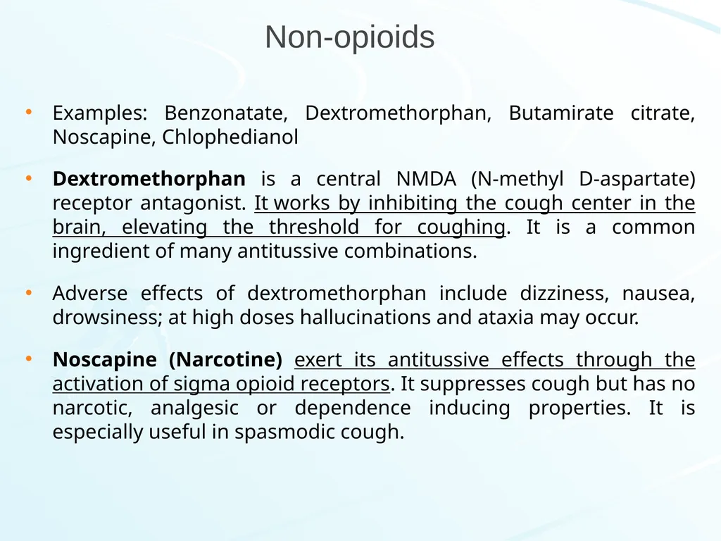 Respiratory System Pharmacology Akinluyi E.T. - slide 11 of 43