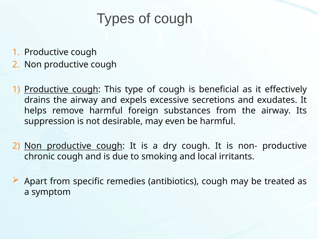 Respiratory System Pharmacology Akinluyi E.T. - slide 7 of 43