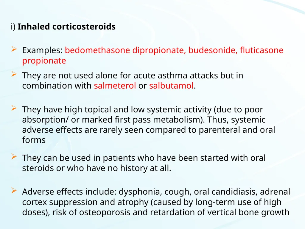 Respiratory System Pharmacology Akinluyi E.T. - slide 37 of 43