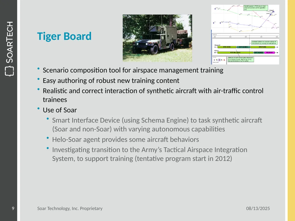 Current Applied Soar Agent Development June 16, - slide 9 of 10