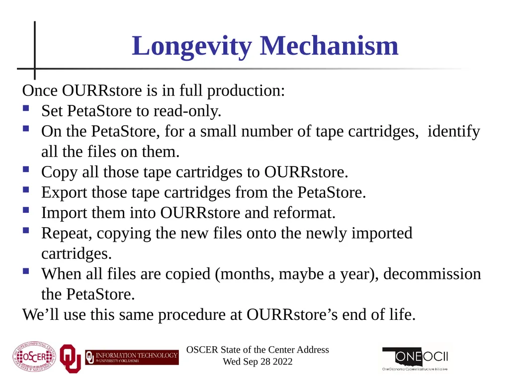 Oklahoma Supercomputing Symposium 2022 Happy 21st - slide 148 of 161