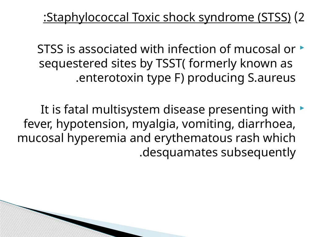 STAPHYLOCOCCUS Staphylococci are : -Gram positive - slide 28 of 42