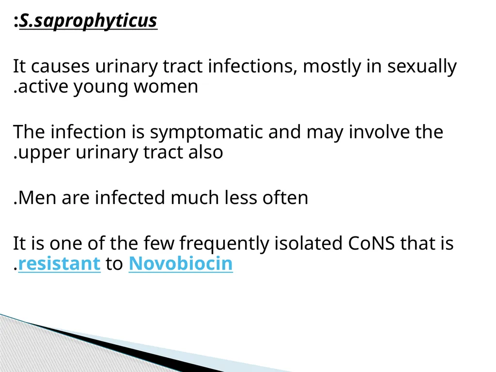 STAPHYLOCOCCUS Staphylococci are : -Gram positive - slide 40 of 42