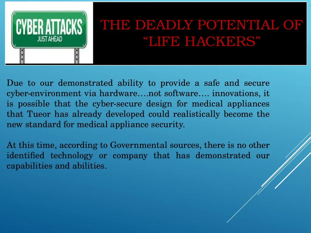 WINS Tueor Technologies Digital Current System - slide 58 of 63