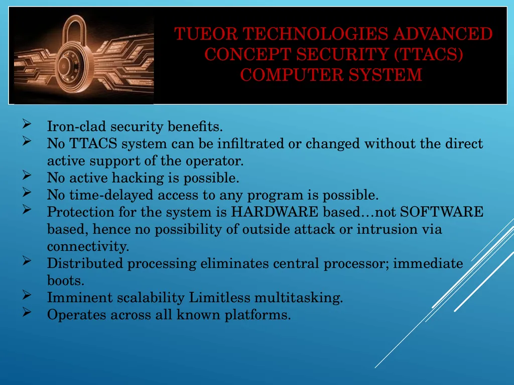 WINS Tueor Technologies Digital Current System - slide 45 of 63