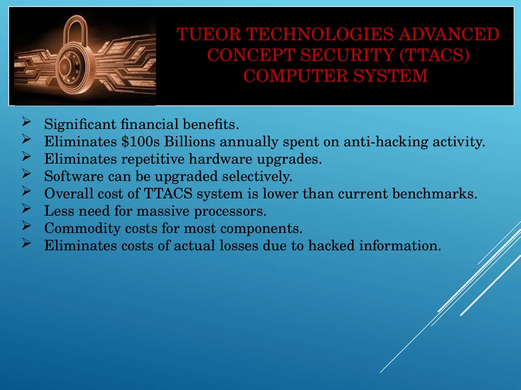 WINS Tueor Technologies Digital Current System - slide 46 of 63