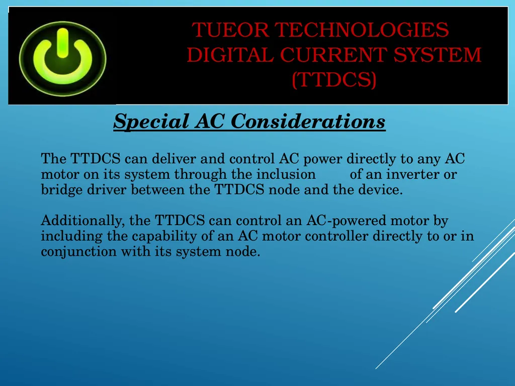 WINS Tueor Technologies Digital Current System - slide 23 of 63