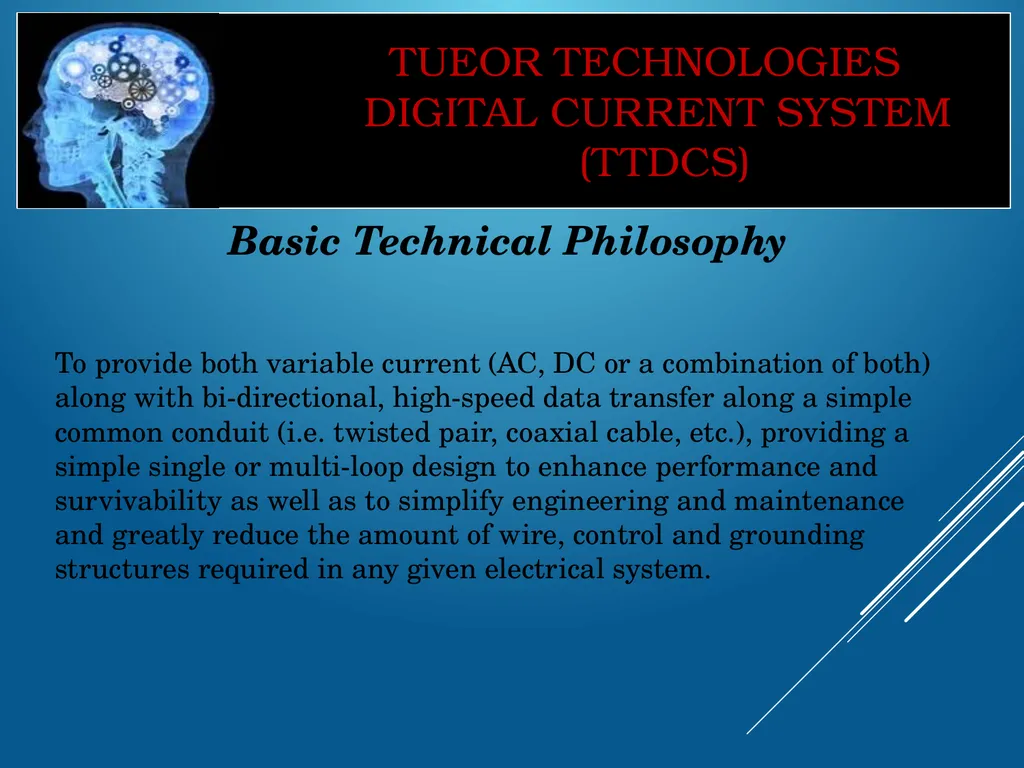 WINS Tueor Technologies Digital Current System - slide 8 of 63