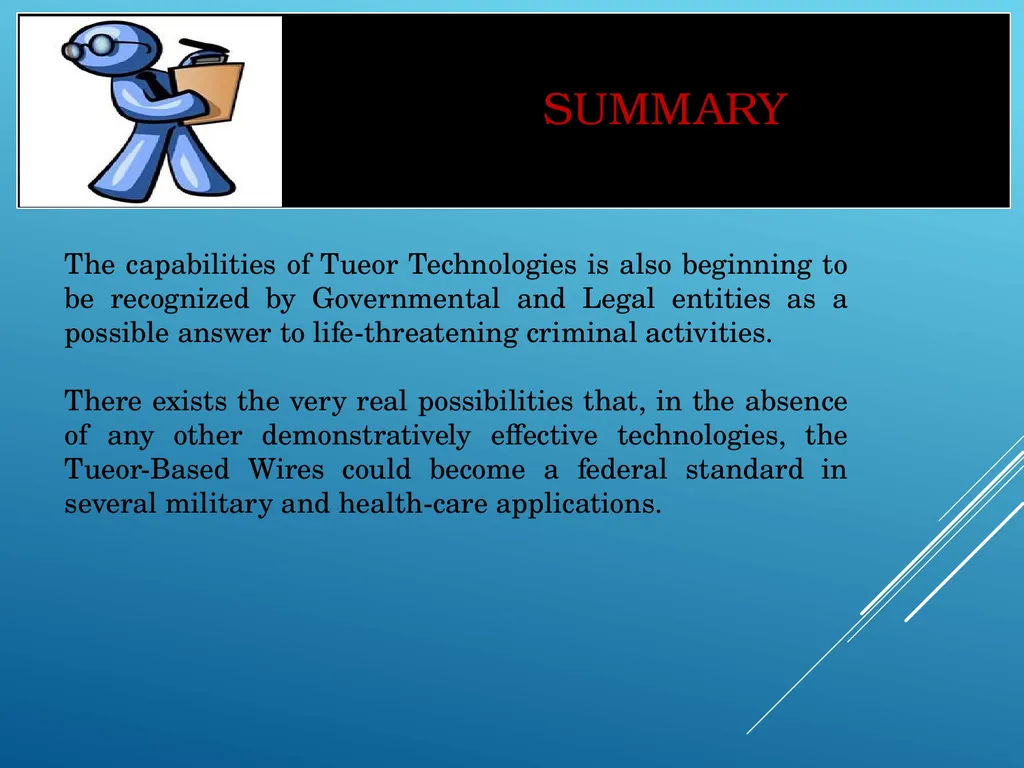 WINS Tueor Technologies Digital Current System - slide 62 of 63
