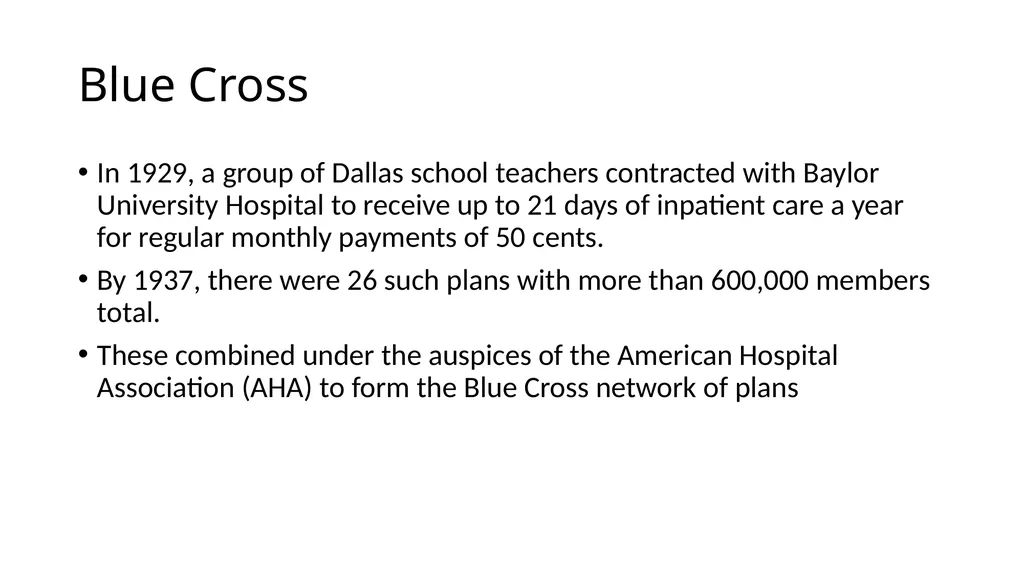 HCMI 4225: History of Public Health Insurance in - slide 54 of 83