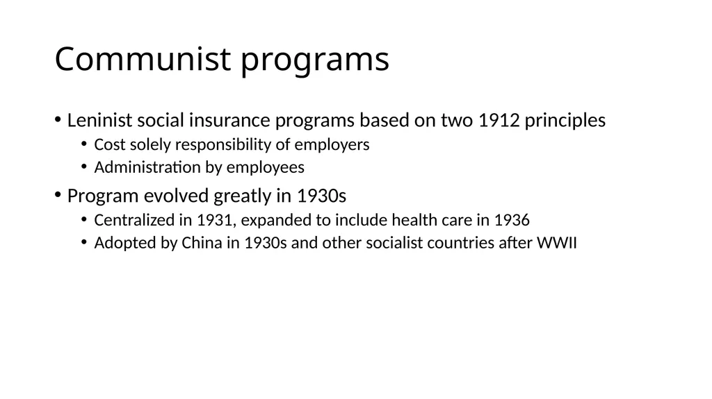 HCMI 4225: History of Public Health Insurance in - slide 43 of 83