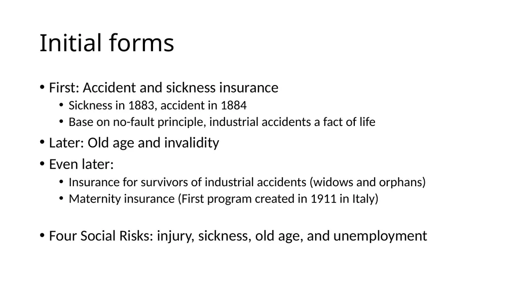 HCMI 4225: History of Public Health Insurance in - slide 24 of 83