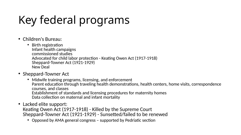 HCMI 4225: History of Public Health Insurance in - slide 14 of 83