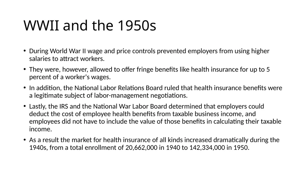HCMI 4225: History of Public Health Insurance in - slide 56 of 83