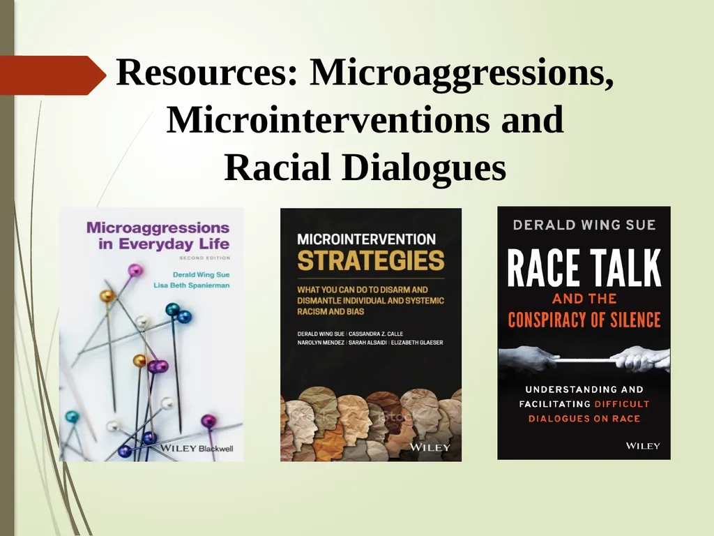 Disarming Microaggressions: Using - slide 2 of 45