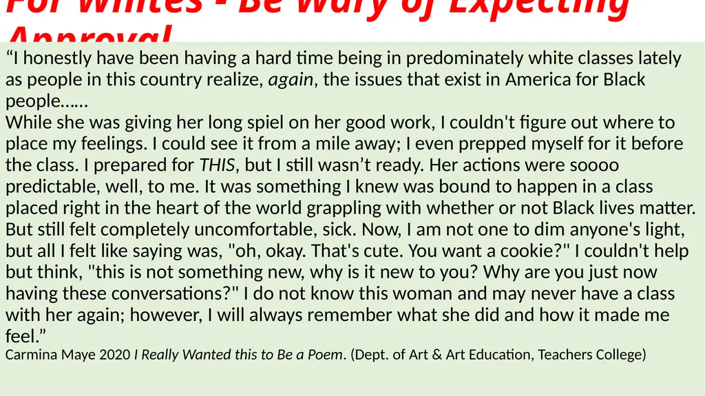 Preparing to Talk About Race Stephen Brookfield - slide 11 of 22