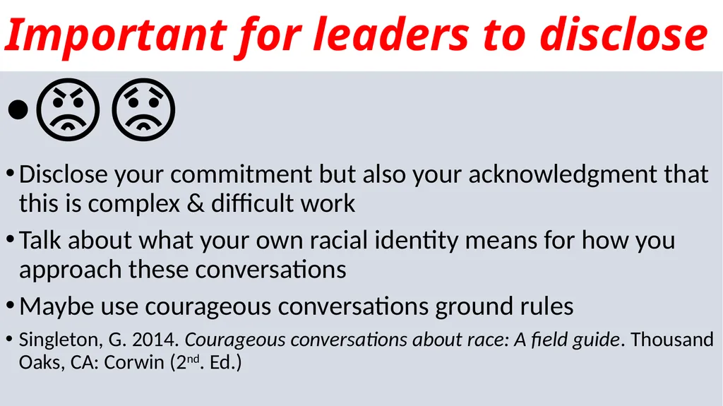 Preparing to Talk About Race Stephen Brookfield - slide 4 of 22