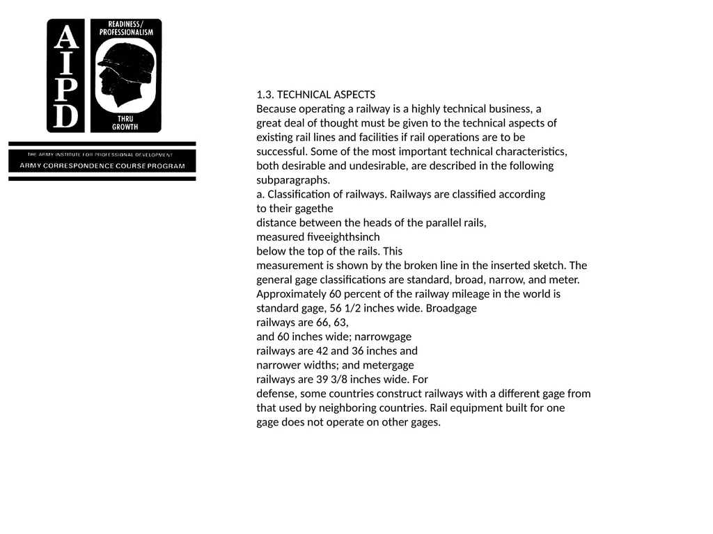 INTRODUCTION Military railroads operate basically - slide 7 of 95