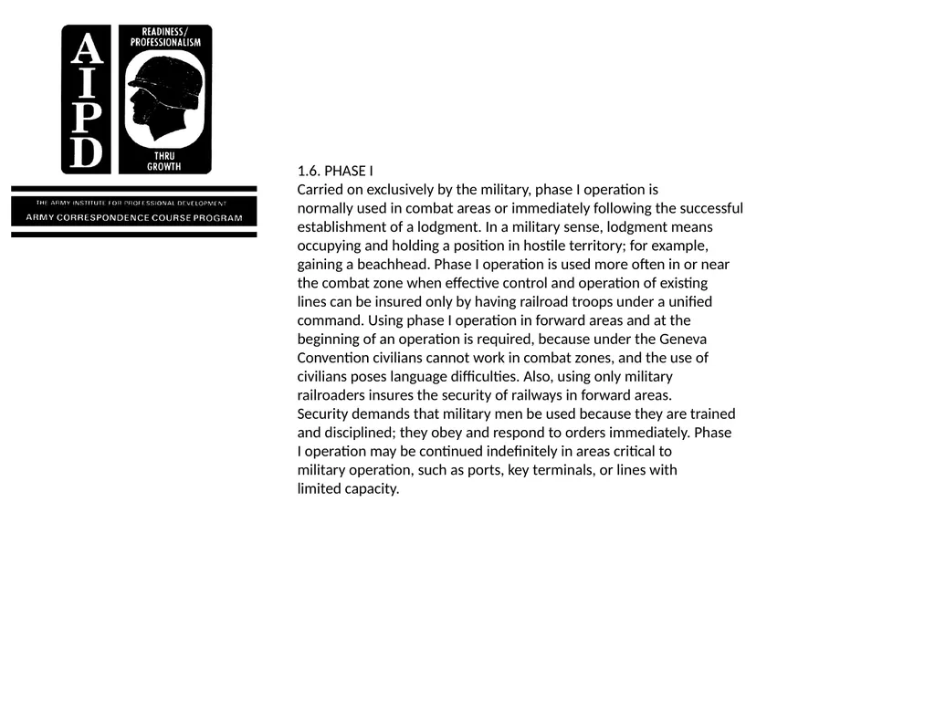 INTRODUCTION Military railroads operate basically - slide 21 of 95