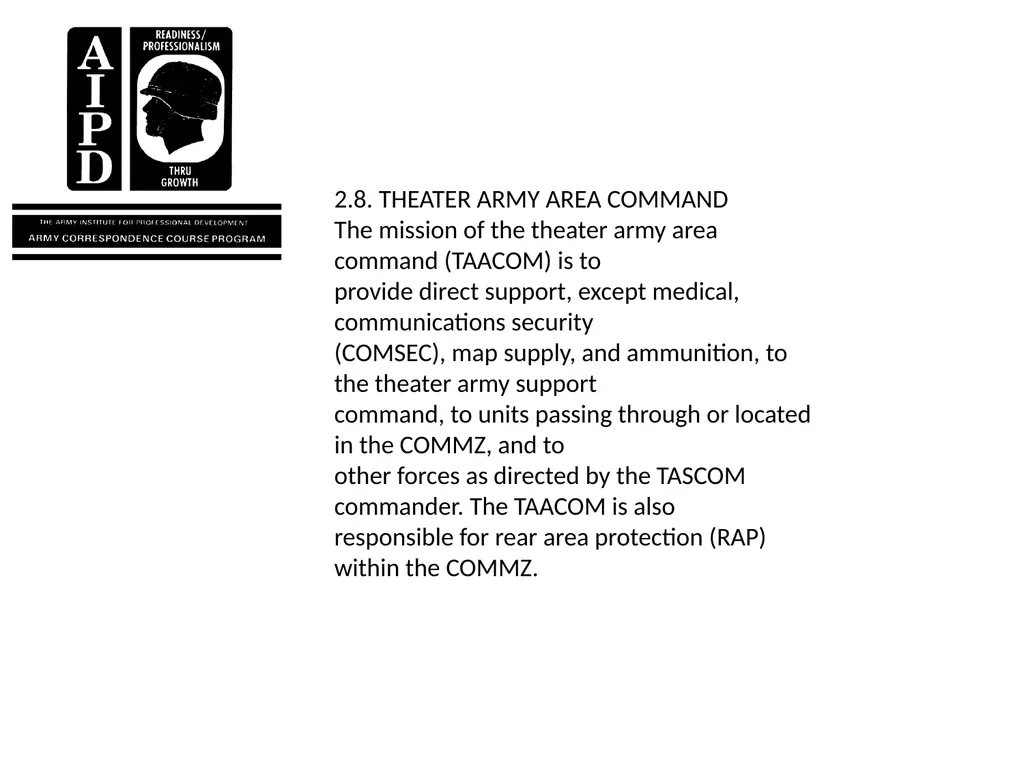 INTRODUCTION Military railroads operate basically - slide 49 of 95