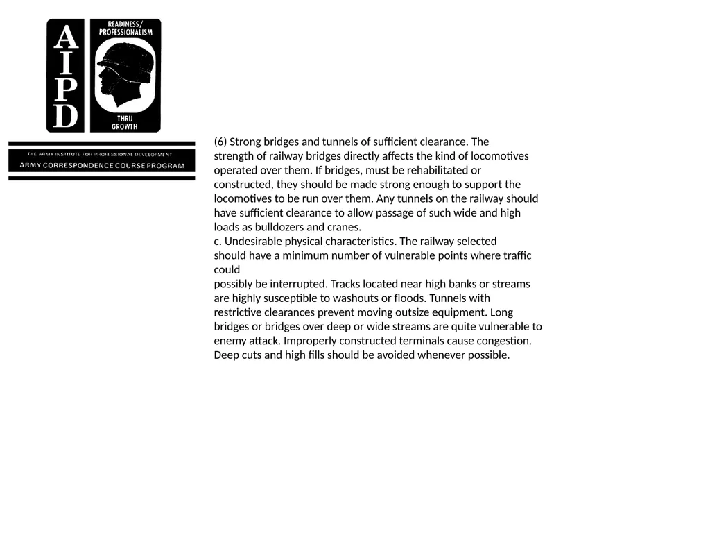 INTRODUCTION Military railroads operate basically - slide 14 of 95