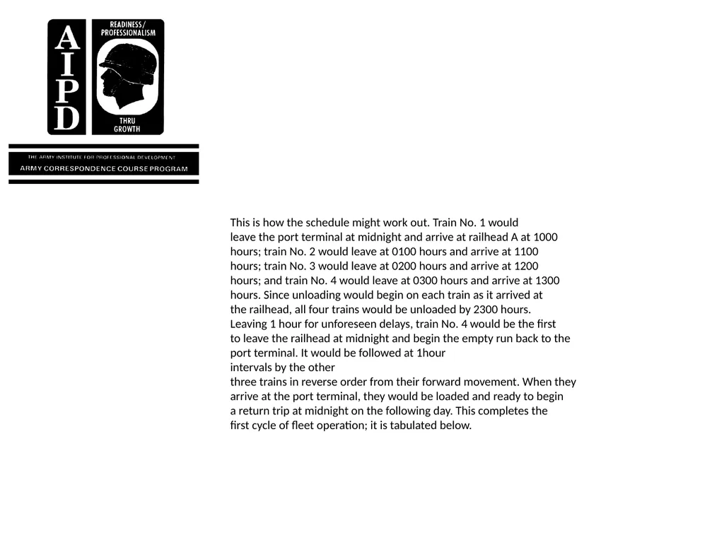 INTRODUCTION Military railroads operate basically - slide 75 of 95