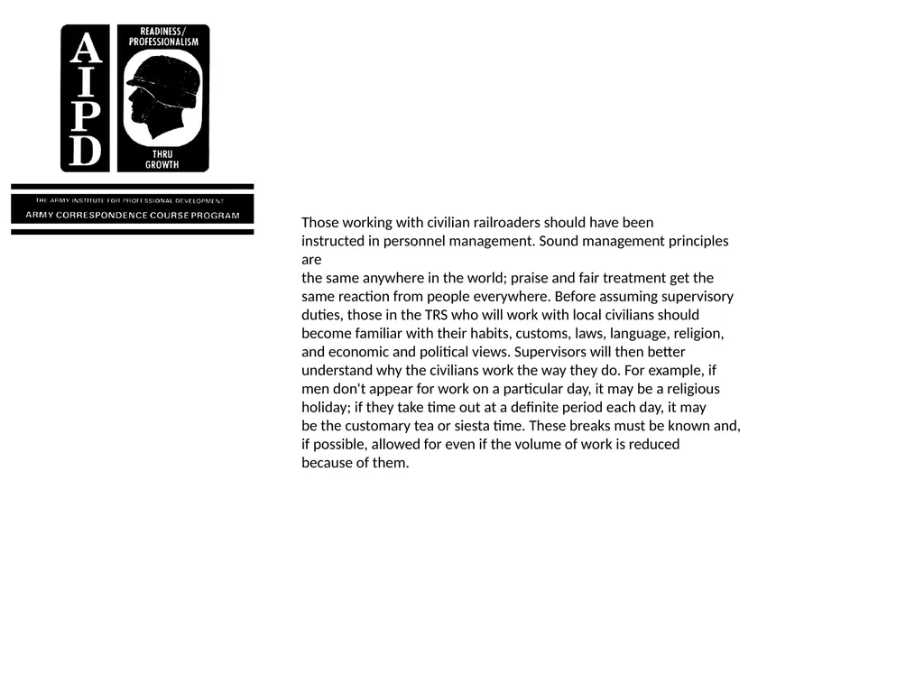 INTRODUCTION Military railroads operate basically - slide 56 of 95