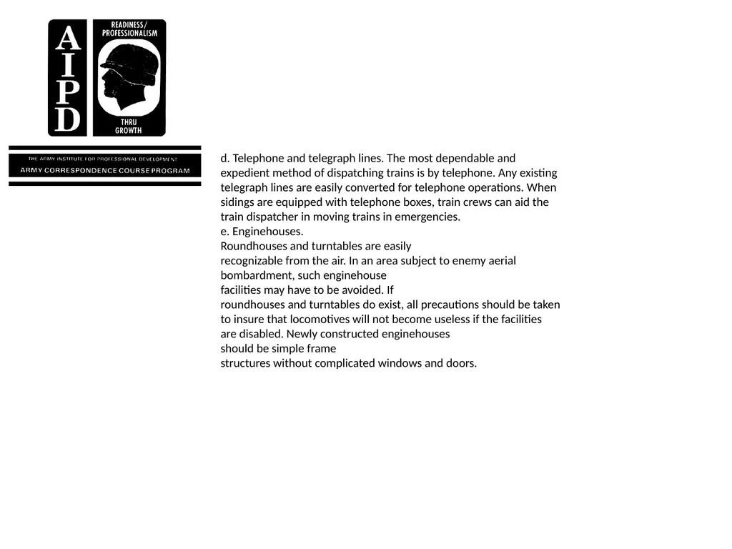 INTRODUCTION Military railroads operate basically - slide 18 of 95