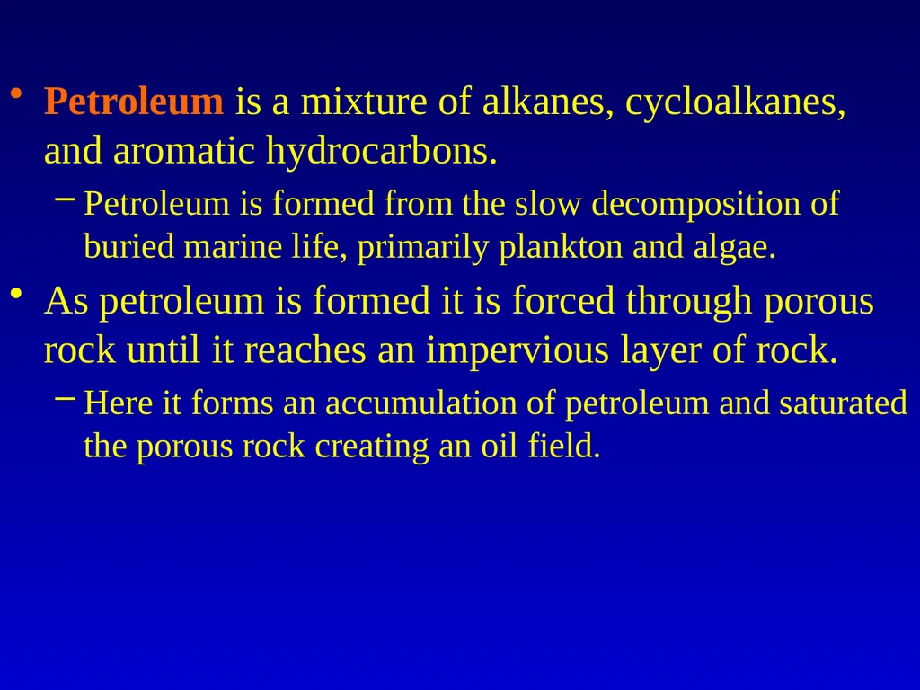 Organic Chemistry Refinery and tank storage - slide 20 of 60