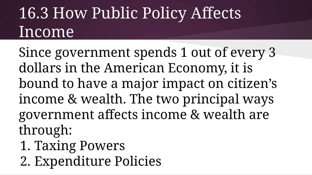 Chapter 16 Economic and Social Welfare - slide 21 of 35