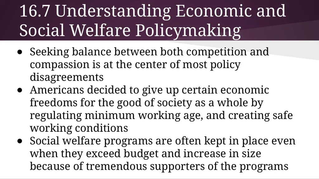 Chapter 16 Economic and Social Welfare - slide 34 of 35