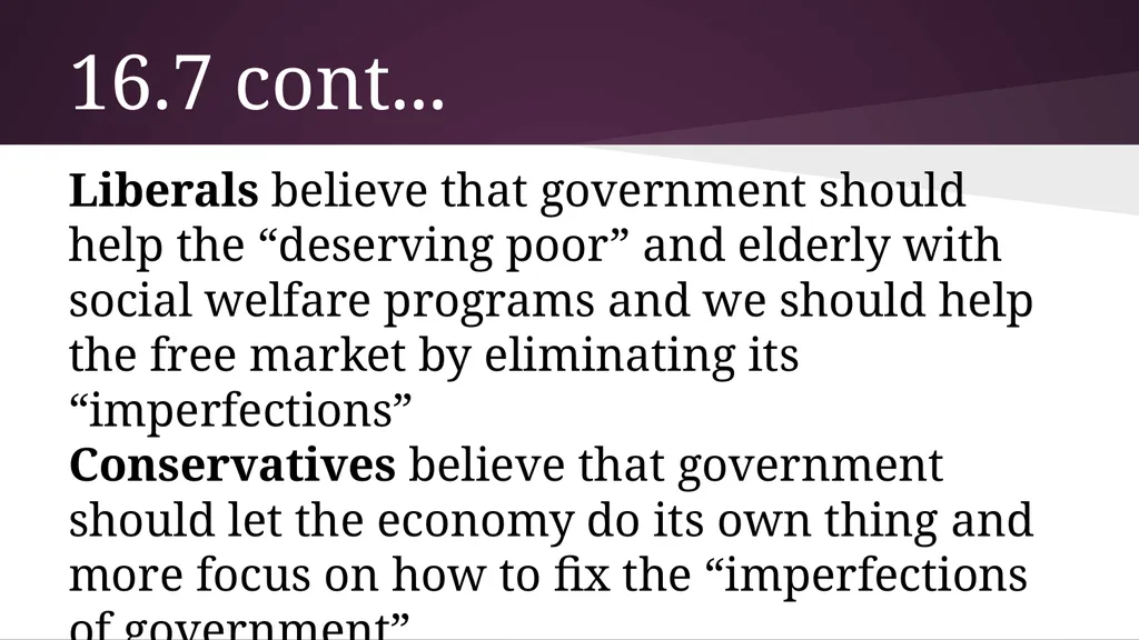 Chapter 16 Economic and Social Welfare - slide 35 of 35