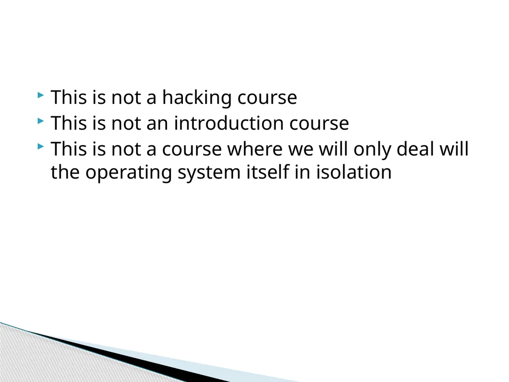 CSIS 3756 Security Design Mr. Mark Welton Course - slide 4 of 32