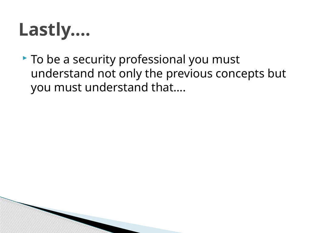 CSIS 3756 Security Design Mr. Mark Welton Course - slide 9 of 32