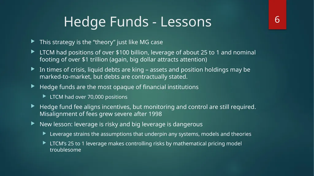 Forensic Finance: ENRON and Others Stephen A. Ross - slide 6 of 15
