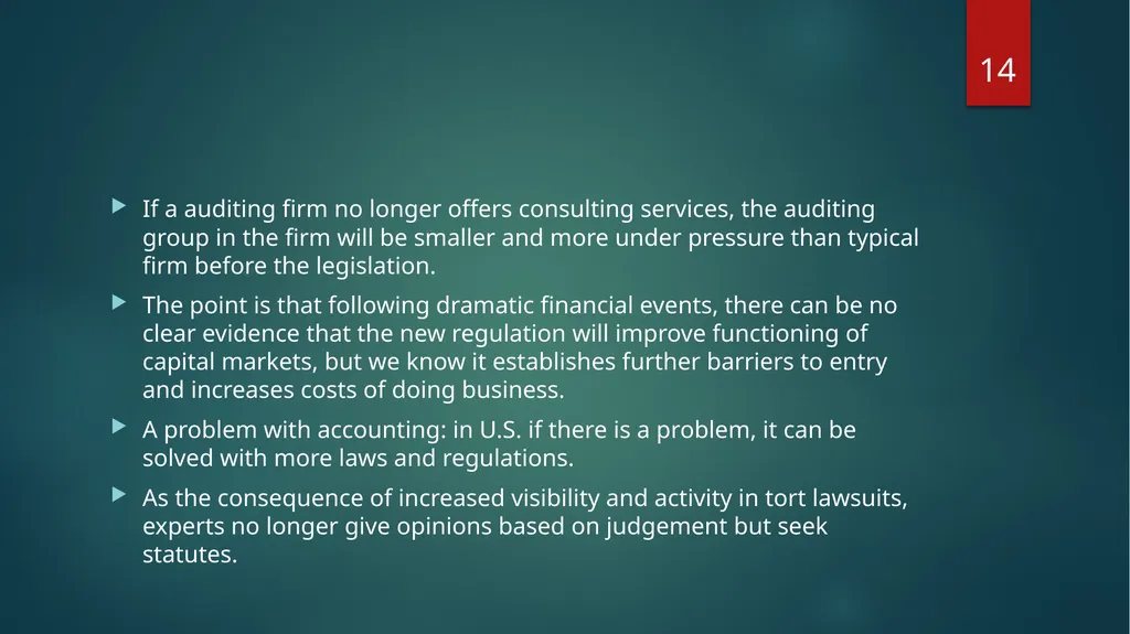 Forensic Finance: ENRON and Others Stephen A. Ross - slide 14 of 15