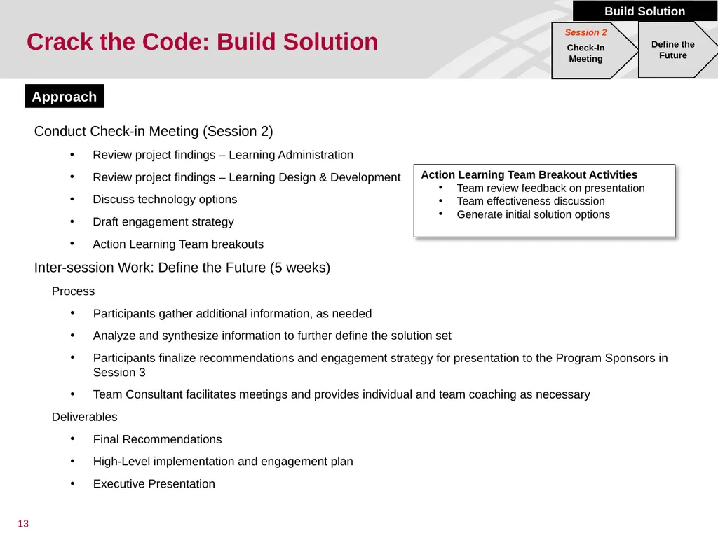 Crack the Code: Driving Learning at BAC Through - slide 13 of 18